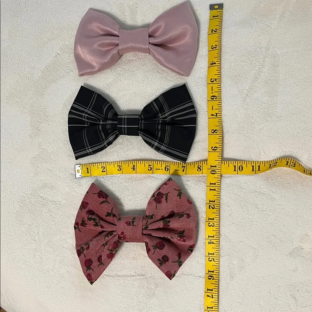 Large Hairbows Bundle Lot Academia Lolita Coquette Kawaii Cottagecore Preppy Bow